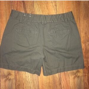 New Loft Olive Colored Shorts NWOT